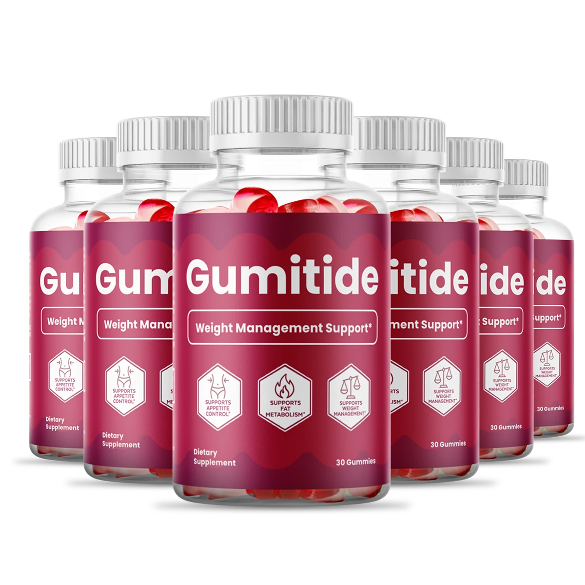 Gumitide Six Bottles Pack